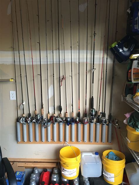 fishing rod holders for garage|7 Best Fishing Rod Holders for Garage .